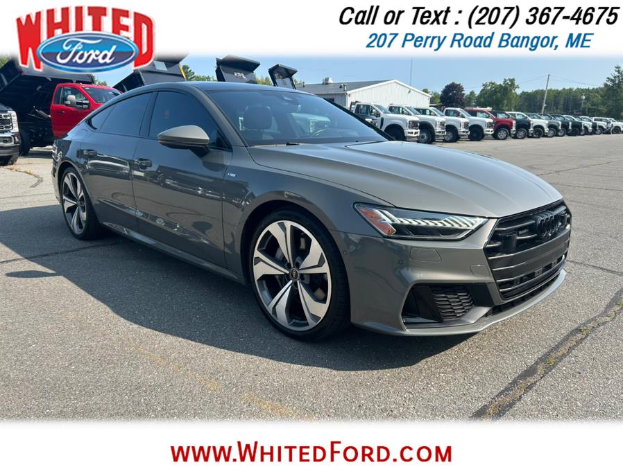 2022 Audi A7 Prestige 55 TFSI quattro, available for sale in Bangor, Maine | Whited Ford. Bangor, Maine 2022 Audi A7 Prestige 55 TFSI quattro, available for sale in Bangor, Maine | Whited Ford. Bangor, Maine