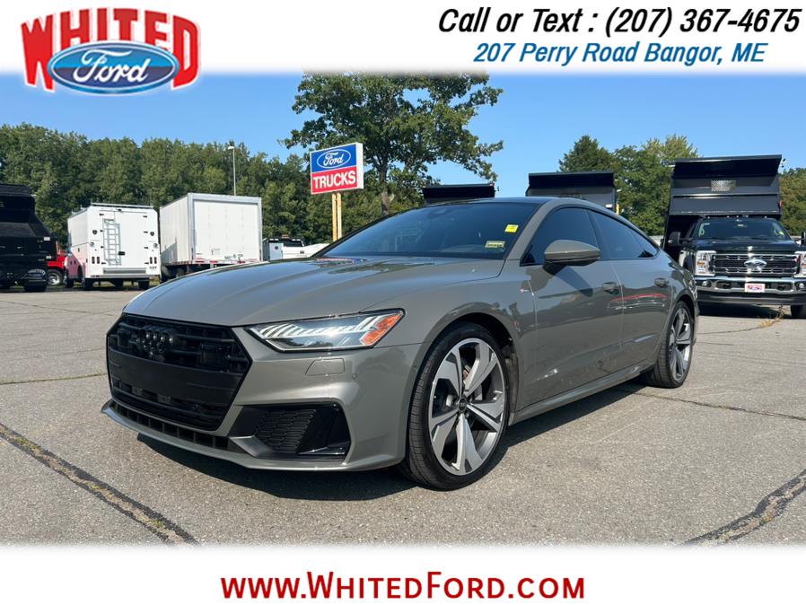 2022 Audi A7 Prestige 55 TFSI quattro, available for sale in Bangor, Maine | Whited Ford. Bangor, Maine 2022 Audi A7 Prestige 55 TFSI quattro, available for sale in Bangor, Maine | Whited Ford. Bangor, Maine