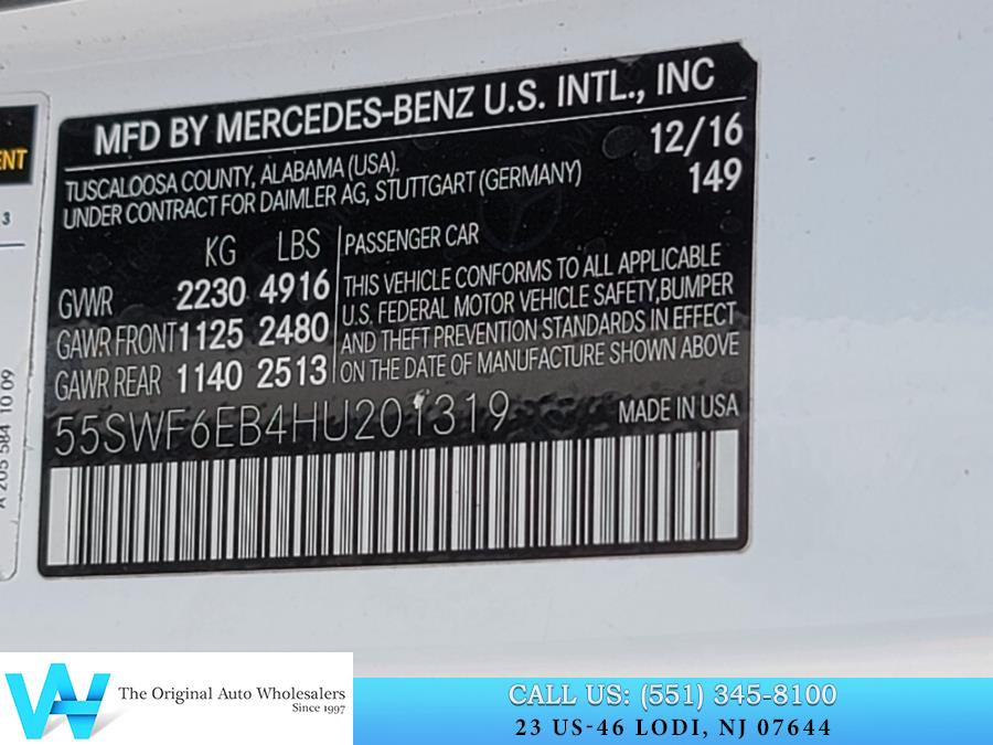2017 Mercedes-Benz C-Class AMG C 43 4MATIC Sedan, available for sale in Lodi, New Jersey | AW Auto & Truck Wholesalers, Inc. Lodi, New Jersey 2017 Mercedes-Benz C-Class AMG C 43 4MATIC Sedan, available for sale in Lodi, New Jersey | AW Auto & Truck Wholesalers, Inc. Lodi, New Jersey