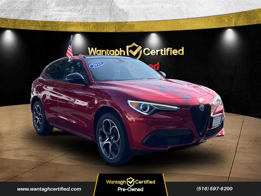 2023 Alfa Romeo Stelvio Veloce AWD, available for sale in Wantagh, New York | Wantagh Certified. Wantagh, New York 2023 Alfa Romeo Stelvio Veloce AWD, available for sale in Wantagh, New York | Wantagh Certified. Wantagh, New York