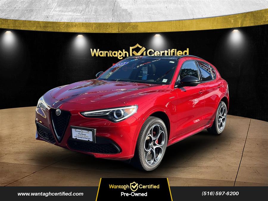 2023 Alfa Romeo Stelvio Veloce AWD, available for sale in Wantagh, New York | Wantagh Certified. Wantagh, New York 2023 Alfa Romeo Stelvio Veloce AWD, available for sale in Wantagh, New York | Wantagh Certified. Wantagh, New York