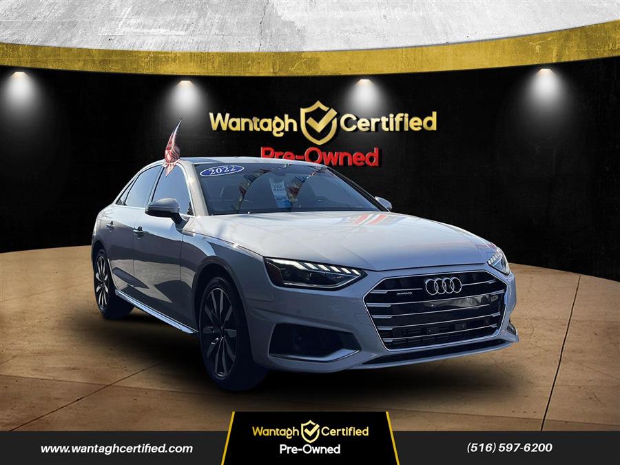 2022 Audi A4 Sedan Premium Plus 40 TFSI quattro, available for sale in Wantagh, New York | Wantagh Certified. Wantagh, New York 2022 Audi A4 Sedan Premium Plus 40 TFSI quattro, available for sale in Wantagh, New York | Wantagh Certified. Wantagh, New York