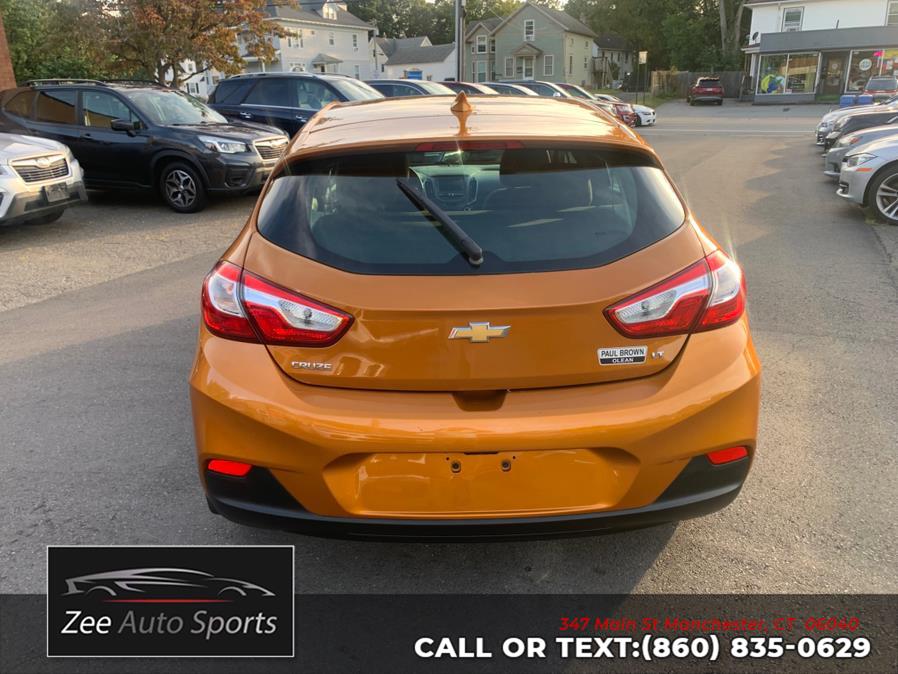 2017 Chevrolet Cruze 4dr HB 1.4L LT w/1SD, available for sale in Manchester, Connecticut | Zee Auto Sports. Manchester, Connecticut 2017 Chevrolet Cruze 4dr HB 1.4L LT w/1SD, available for sale in Manchester, Connecticut | Zee Auto Sports. Manchester, Connecticut