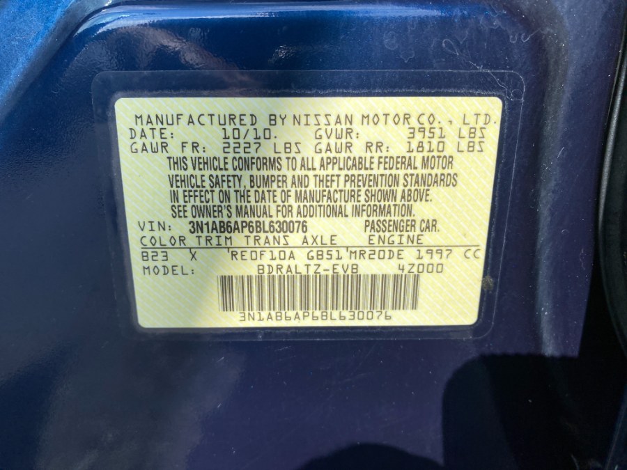 2011 Nissan Sentra 4dr Sdn I4 CVT 2.0 S, available for sale in Bethlehem, Pennsylvania | Best Auto Deals LLC. Bethlehem, Pennsylvania 2011 Nissan Sentra 4dr Sdn I4 CVT 2.0 S, available for sale in Bethlehem, Pennsylvania | Best Auto Deals LLC. Bethlehem, Pennsylvania