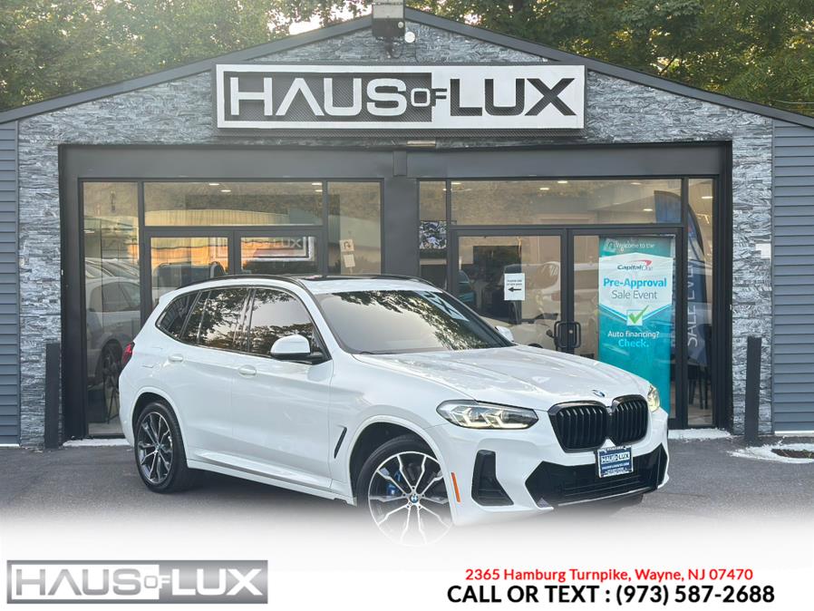 2022 BMW X3 xDrive30i Sports Activity Vehicle, available for sale in Wayne, New Jersey | Haus of Lux. Wayne, New Jersey 2022 BMW X3 xDrive30i Sports Activity Vehicle, available for sale in Wayne, New Jersey | Haus of Lux. Wayne, New Jersey