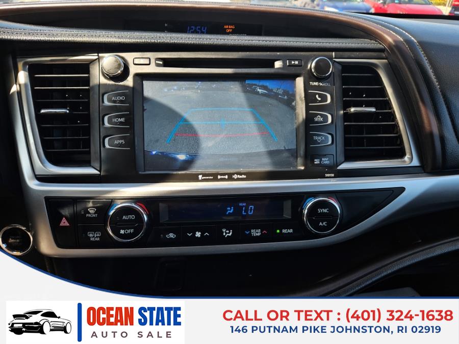 2016 Toyota Highlander AWD 4dr V6 XLE (Natl), available for sale in Johnston, Rhode Island | Ocean State Auto Sales. Johnston, Rhode Island 2016 Toyota Highlander AWD 4dr V6 XLE (Natl), available for sale in Johnston, Rhode Island | Ocean State Auto Sales. Johnston, Rhode Island