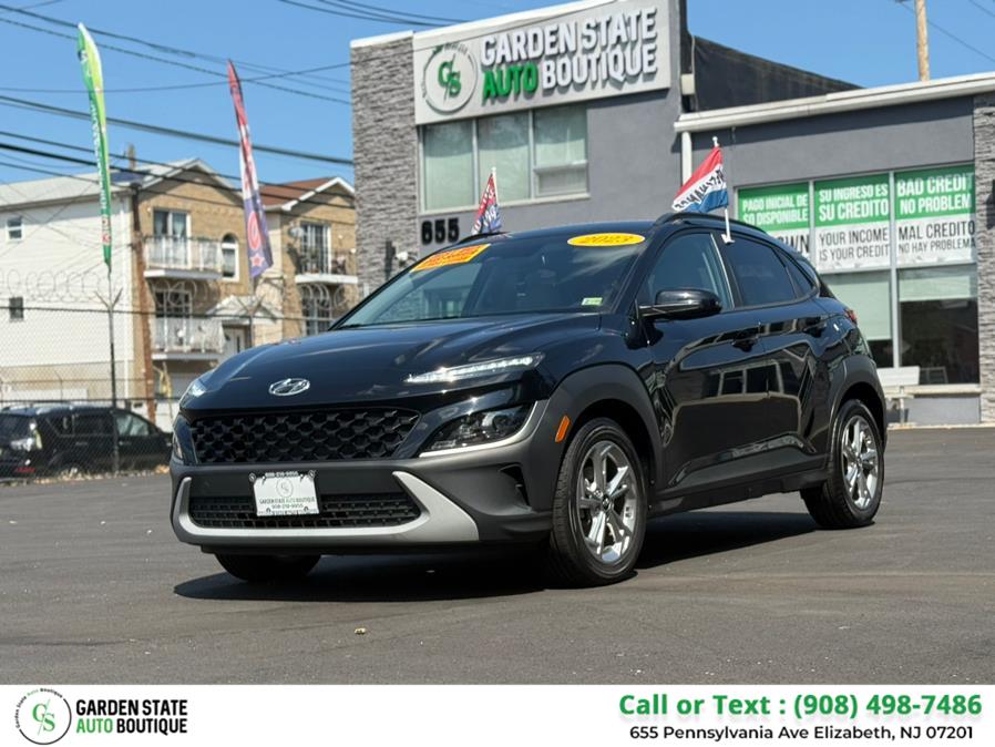 2023 Hyundai Kona SEL Auto FWD, available for sale in Elizabeth, New Jersey | Garden State Auto Boutique. Elizabeth, New Jersey 2023 Hyundai Kona SEL Auto FWD, available for sale in Elizabeth, New Jersey | Garden State Auto Boutique. Elizabeth, New Jersey