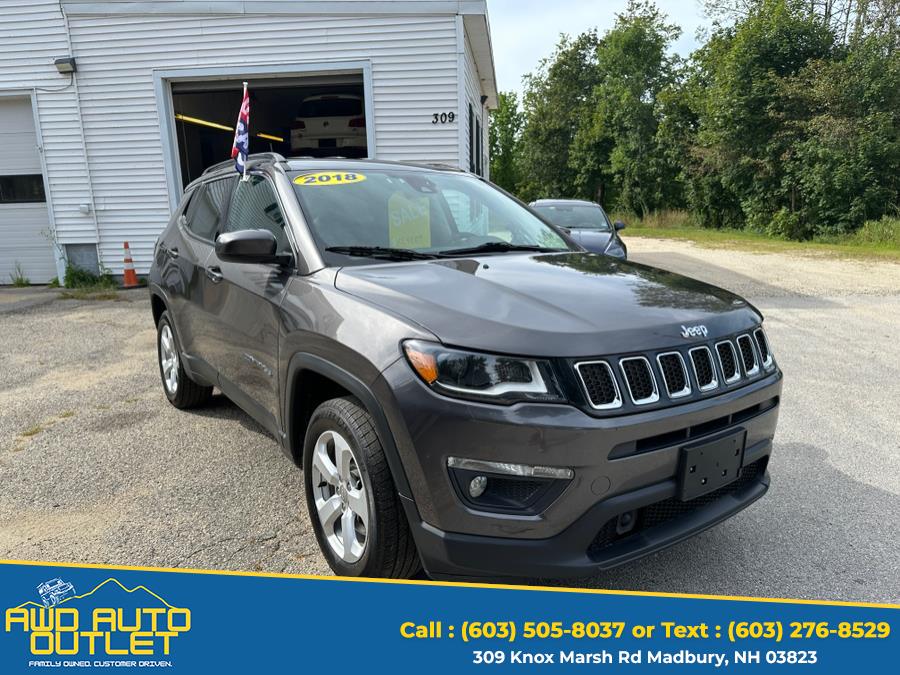 2018 Jeep Compass Latitude 4x4, available for sale in Madbury, New Hampshire | AWD Auto Outlet. Madbury, New Hampshire