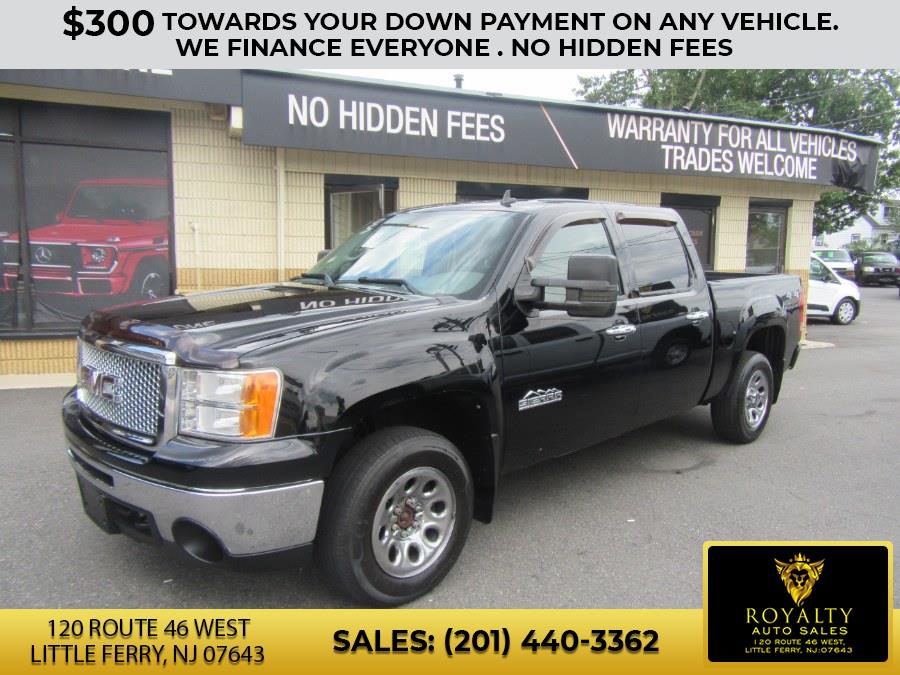 2011 GMC Sierra 1500 4WD Crew Cab 143.5" SL, available for sale in Little Ferry, New Jersey | Royalty Auto Sales. Little Ferry, New Jersey