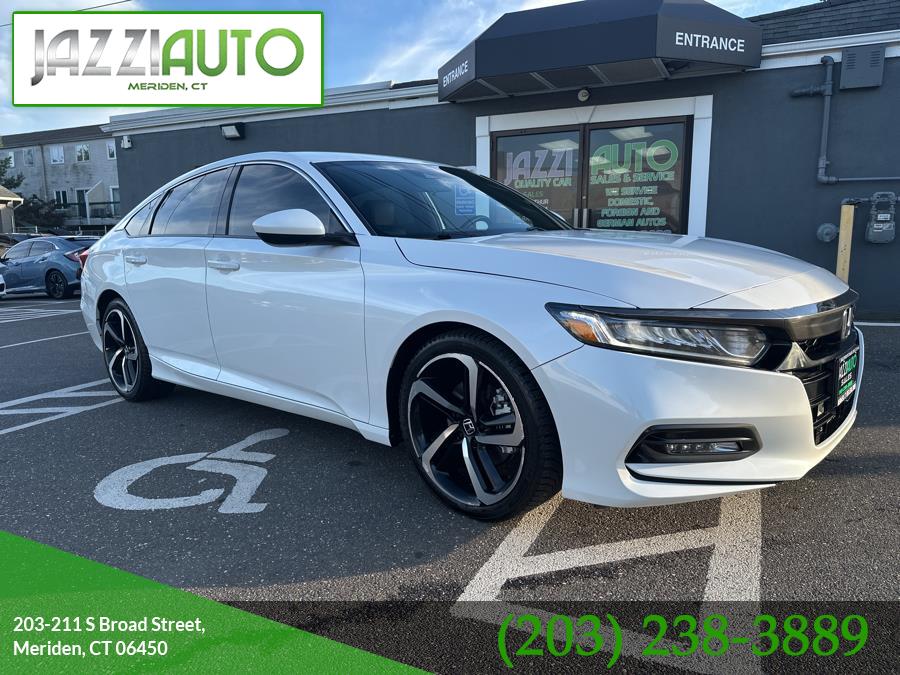 2019 Honda Accord Sedan Sport 1.5T CVT, available for sale in Meriden, Connecticut | Jazzi Auto Sales LLC. Meriden, Connecticut 2019 Honda Accord Sedan Sport 1.5T CVT, available for sale in Meriden, Connecticut | Jazzi Auto Sales LLC. Meriden, Connecticut