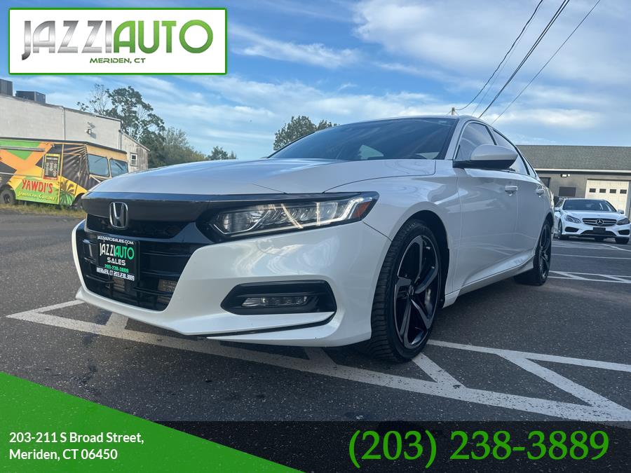 2019 Honda Accord Sedan Sport 1.5T CVT, available for sale in Meriden, Connecticut | Jazzi Auto Sales LLC. Meriden, Connecticut 2019 Honda Accord Sedan Sport 1.5T CVT, available for sale in Meriden, Connecticut | Jazzi Auto Sales LLC. Meriden, Connecticut