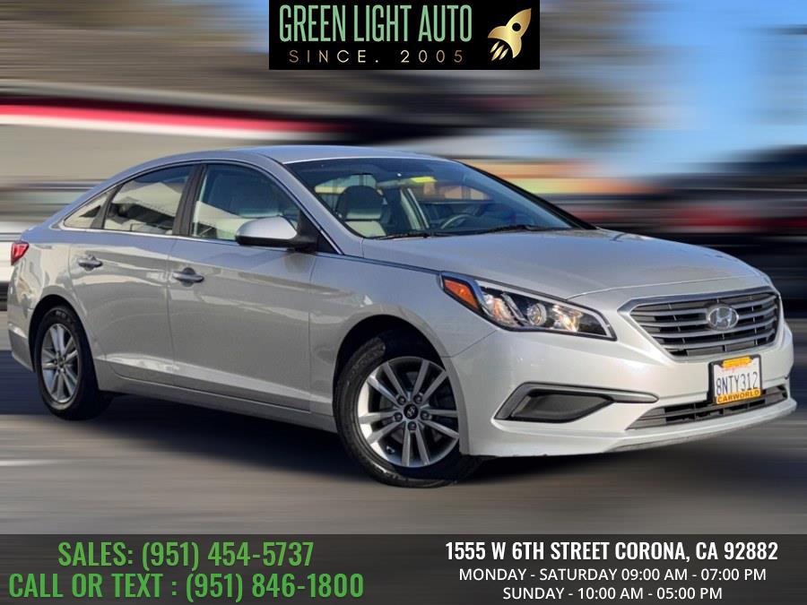 2017 Hyundai Sonata 2.4L PZEV, available for sale in Corona, California | Green Light Auto. Corona, California 2017 Hyundai Sonata 2.4L PZEV, available for sale in Corona, California | Green Light Auto. Corona, California