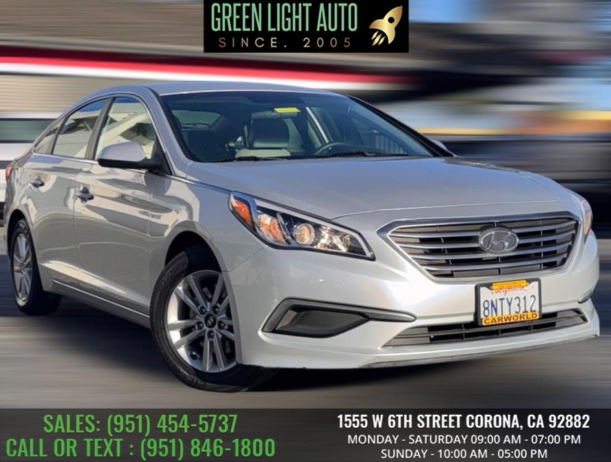 2017 Hyundai Sonata 2.4L PZEV, available for sale in Corona, California | Green Light Auto. Corona, California 2017 Hyundai Sonata 2.4L PZEV, available for sale in Corona, California | Green Light Auto. Corona, California