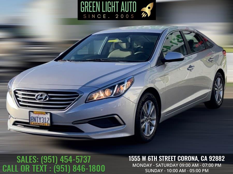 2017 Hyundai Sonata 2.4L PZEV, available for sale in Corona, California | Green Light Auto. Corona, California 2017 Hyundai Sonata 2.4L PZEV, available for sale in Corona, California | Green Light Auto. Corona, California