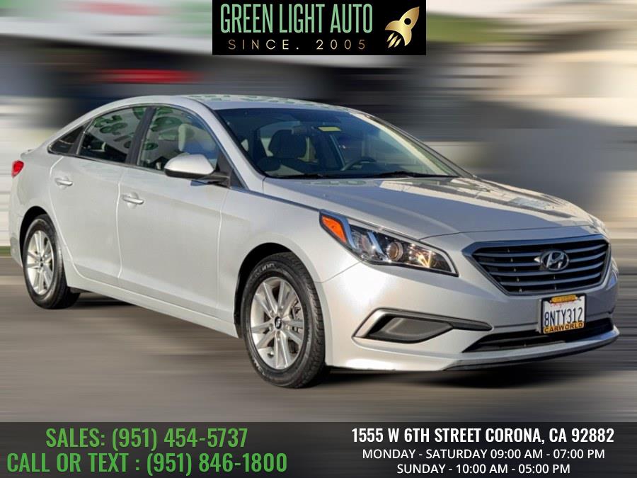 2017 Hyundai Sonata 2.4L PZEV, available for sale in Corona, California | Green Light Auto. Corona, California 2017 Hyundai Sonata 2.4L PZEV, available for sale in Corona, California | Green Light Auto. Corona, California
