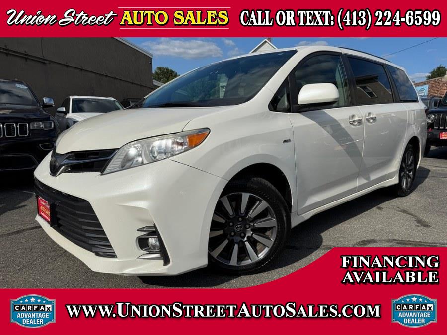 2018 Toyota Sienna XLE Premium AWD 7-Passenger (Natl), available for sale in West Springfield, Massachusetts | Union Street Auto Sales. West Springfield, Massachusetts 2018 Toyota Sienna XLE Premium AWD 7-Passenger (Natl), available for sale in West Springfield, Massachusetts | Union Street Auto Sales. West Springfield, Massachusetts