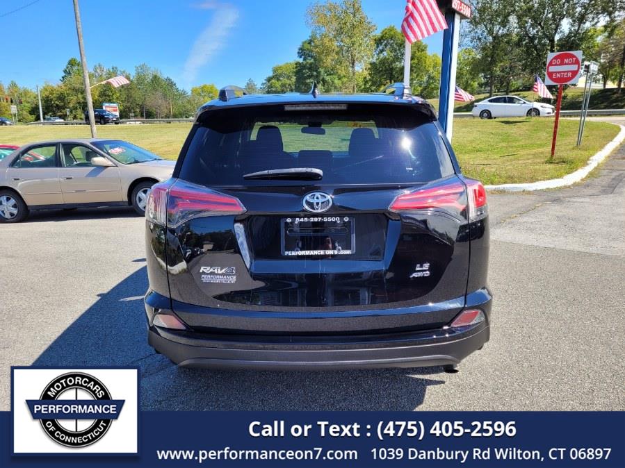2018 Toyota RAV4 LE AWD (Natl), available for sale in Wilton, Connecticut | Performance Motor Cars Of Connecticut LLC. Wilton, Connecticut 2018 Toyota RAV4 LE AWD (Natl), available for sale in Wilton, Connecticut | Performance Motor Cars Of Connecticut LLC. Wilton, Connecticut