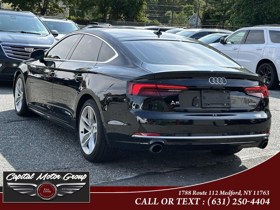 2019 Audi A5 Sportback Premium 45 TFSI quattro, available for sale in Medford, New York | Capital Motor Group Inc. Medford, New York 2019 Audi A5 Sportback Premium 45 TFSI quattro, available for sale in Medford, New York | Capital Motor Group Inc. Medford, New York