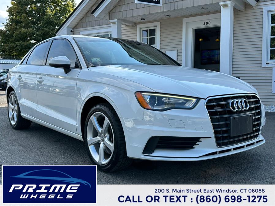 2015 Audi A3 4dr Sdn quattro 2.0T Premium, available for sale in East Windsor, Connecticut | Prime Wheels. East Windsor, Connecticut 2015 Audi A3 4dr Sdn quattro 2.0T Premium, available for sale in East Windsor, Connecticut | Prime Wheels. East Windsor, Connecticut