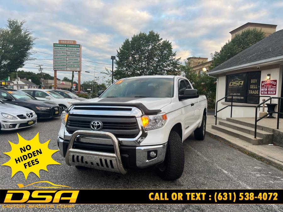 2015 Toyota Tundra 4WD Truck Double Cab 4.6L V8 6-Spd AT SR5 (Natl), available for sale in Commack, New York | DSA Motor Sports Corp. Commack, New York 2015 Toyota Tundra 4WD Truck Double Cab 4.6L V8 6-Spd AT SR5 (Natl), available for sale in Commack, New York | DSA Motor Sports Corp. Commack, New York