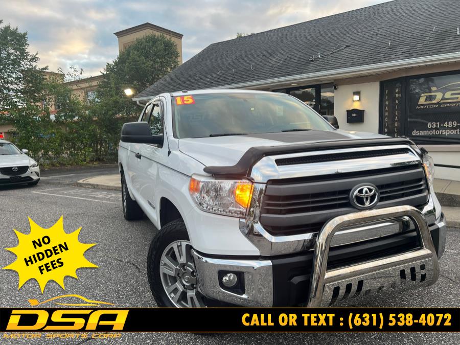 2015 Toyota Tundra 4WD Truck Double Cab 4.6L V8 6-Spd AT SR5 (Natl), available for sale in Commack, New York | DSA Motor Sports Corp. Commack, New York 2015 Toyota Tundra 4WD Truck Double Cab 4.6L V8 6-Spd AT SR5 (Natl), available for sale in Commack, New York | DSA Motor Sports Corp. Commack, New York