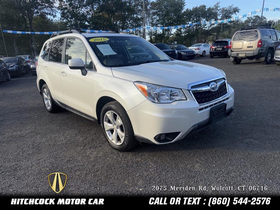 2015 Subaru Forester 2.5i Limited, available for sale in Wolcott, Connecticut | Hitchcock Motor Car. Wolcott, Connecticut 2015 Subaru Forester 2.5i Limited, available for sale in Wolcott, Connecticut | Hitchcock Motor Car. Wolcott, Connecticut