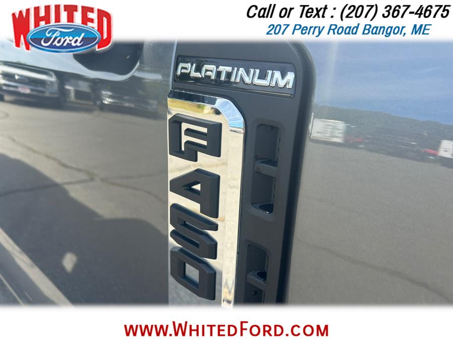 2026 Ford Super Duty F-450 DRW Platinum 4WD Crew Cab 8'' Box, available for sale in Bangor, Maine | Whited Ford. Bangor, Maine 2026 Ford Super Duty F-450 DRW Platinum 4WD Crew Cab 8'' Box, available for sale in Bangor, Maine | Whited Ford. Bangor, Maine