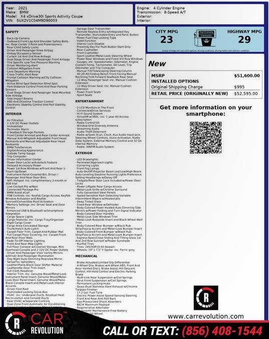 Used 2021 BMW X4 in Maple Shade, New Jersey | Car Revolution. Maple Shade, New Jersey