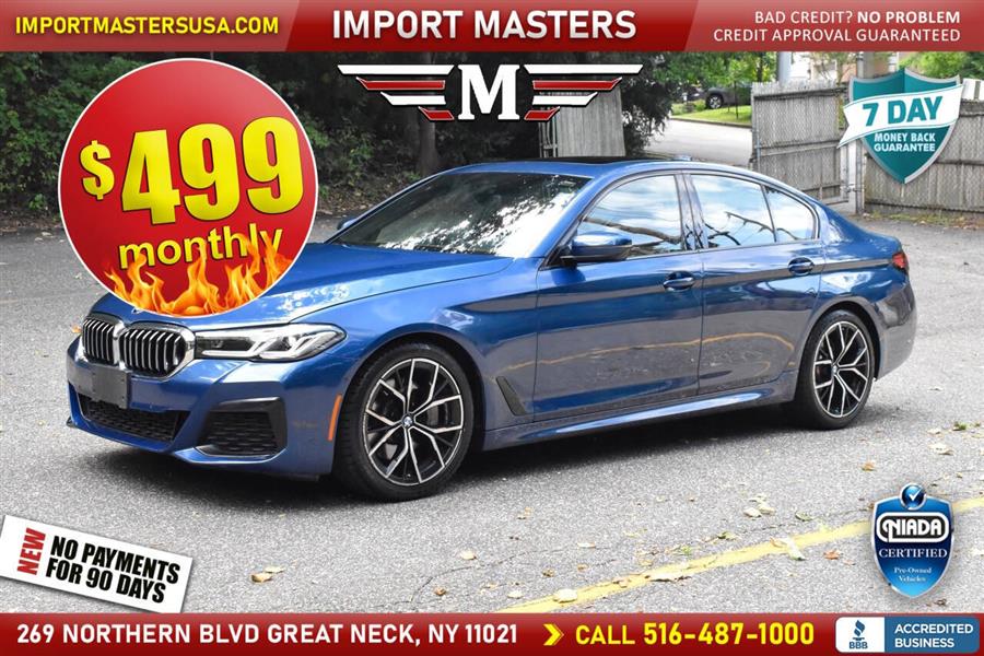 Used 2022 BMW 5 Series in Great Neck, New York | Camy Cars. Great Neck, New York