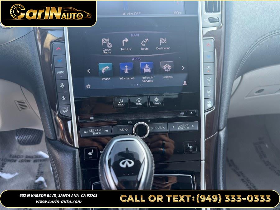 2018 INFINITI Q50 3.0t LUXE RWD, available for sale in Santa Ana, California | Carin Auto. Santa Ana, California 2018 INFINITI Q50 3.0t LUXE RWD, available for sale in Santa Ana, California | Carin Auto. Santa Ana, California