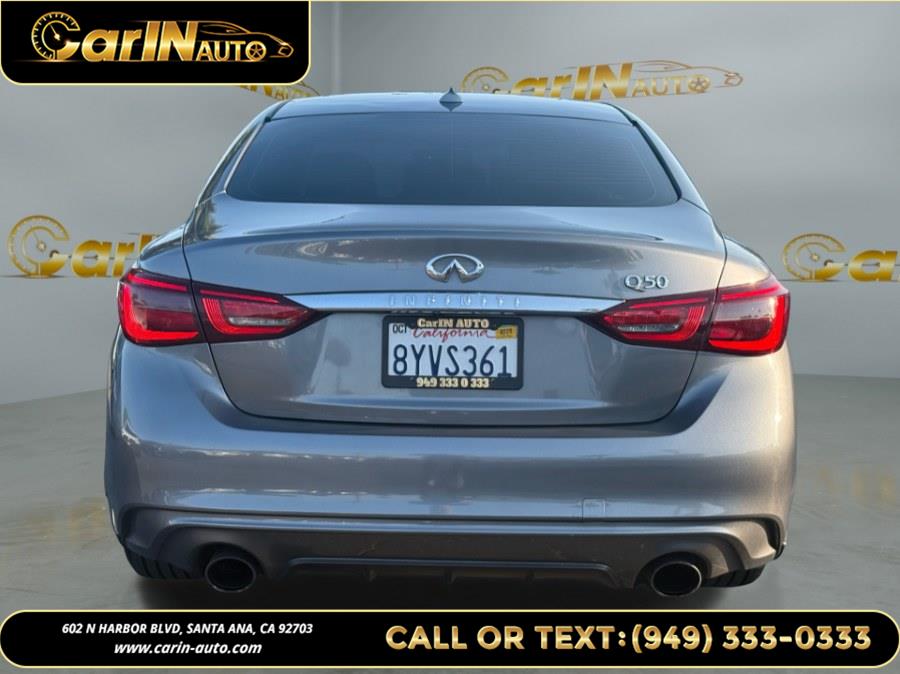 2018 INFINITI Q50 3.0t LUXE RWD, available for sale in Santa Ana, California | Carin Auto. Santa Ana, California 2018 INFINITI Q50 3.0t LUXE RWD, available for sale in Santa Ana, California | Carin Auto. Santa Ana, California