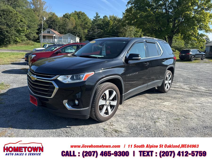 2019 Chevrolet Traverse AWD 4dr LT Leather w/3LT, available for sale in Oakland, Maine | Hometown Auto Sales and Service. Oakland, Maine