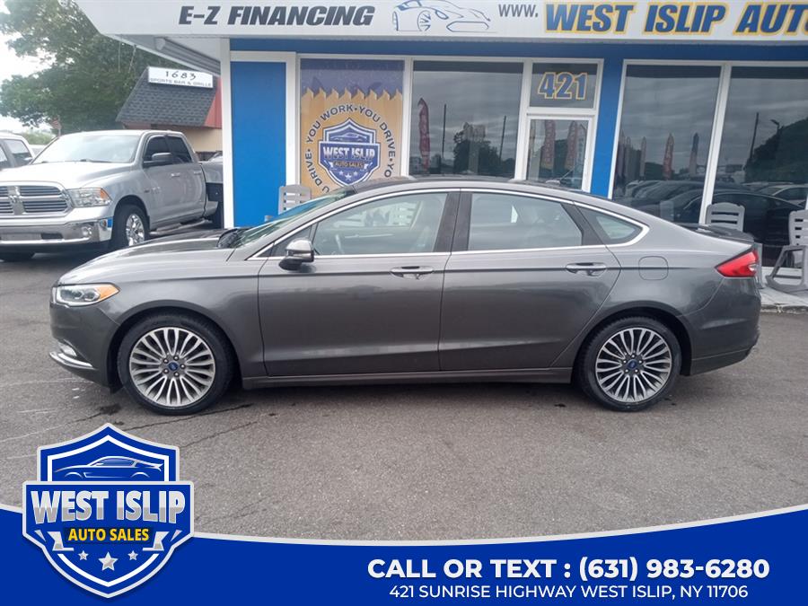 2017 Ford Fusion Titanium AWD, available for sale in West Islip, New York | West Islip Auto Sales. West Islip, New York 2017 Ford Fusion Titanium AWD, available for sale in West Islip, New York | West Islip Auto Sales. West Islip, New York
