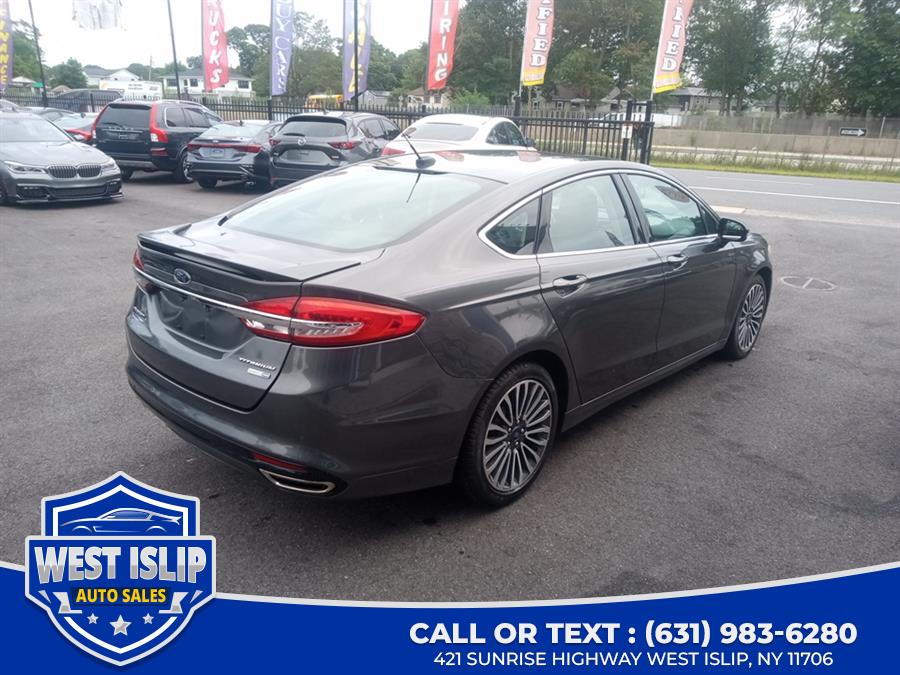 2017 Ford Fusion Titanium AWD, available for sale in West Islip, New York | West Islip Auto Sales. West Islip, New York 2017 Ford Fusion Titanium AWD, available for sale in West Islip, New York | West Islip Auto Sales. West Islip, New York