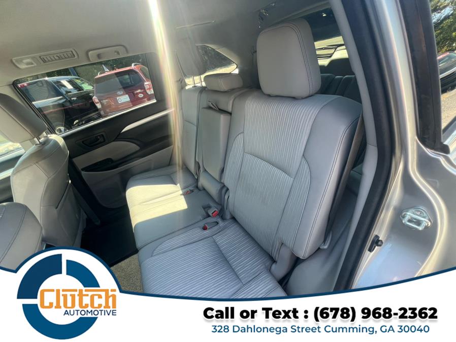 2015 Toyota Highlander FWD 4dr V6 LE Plus (Natl), available for sale in Cumming, Georgia | Clutch Automotive. Cumming, Georgia 2015 Toyota Highlander FWD 4dr V6 LE Plus (Natl), available for sale in Cumming, Georgia | Clutch Automotive. Cumming, Georgia