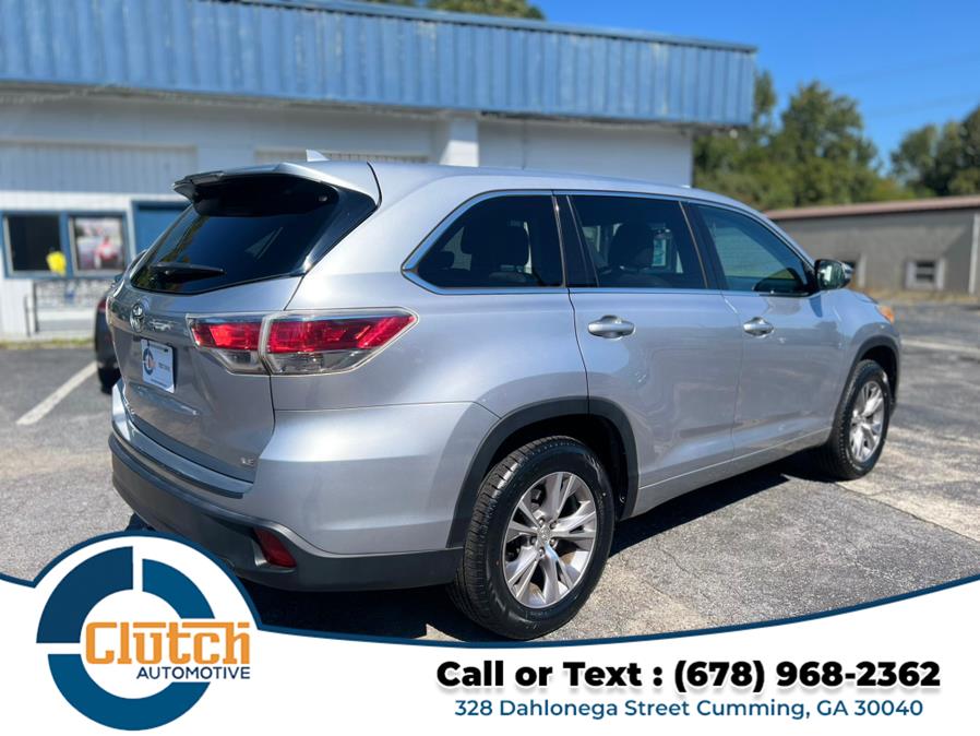 2015 Toyota Highlander FWD 4dr V6 LE Plus (Natl), available for sale in Cumming, Georgia | Clutch Automotive. Cumming, Georgia 2015 Toyota Highlander FWD 4dr V6 LE Plus (Natl), available for sale in Cumming, Georgia | Clutch Automotive. Cumming, Georgia