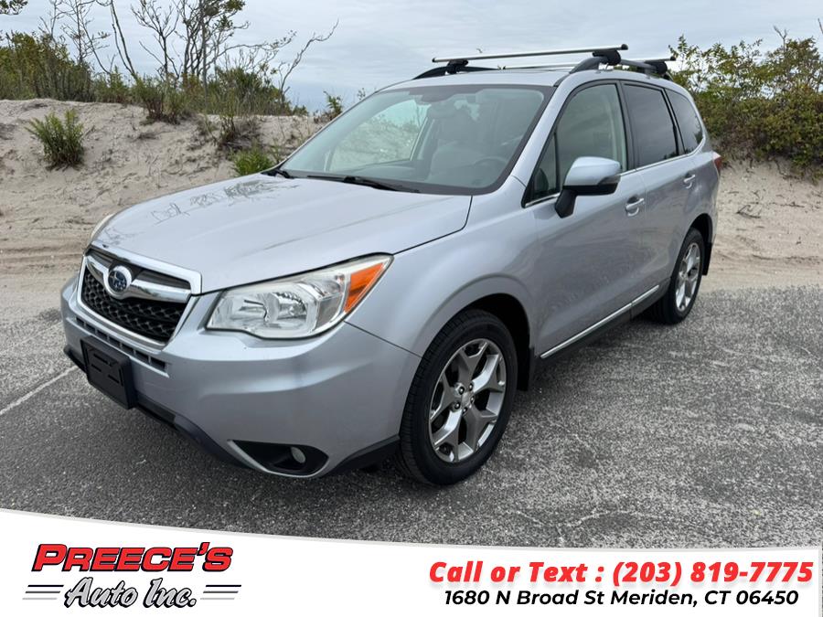 2015 Subaru Forester 4dr CVT 2.5i Touring PZEV, available for sale in Meriden, Connecticut | Preeces Auto Inc. Meriden, Connecticut 2015 Subaru Forester 4dr CVT 2.5i Touring PZEV, available for sale in Meriden, Connecticut | Preeces Auto Inc. Meriden, Connecticut