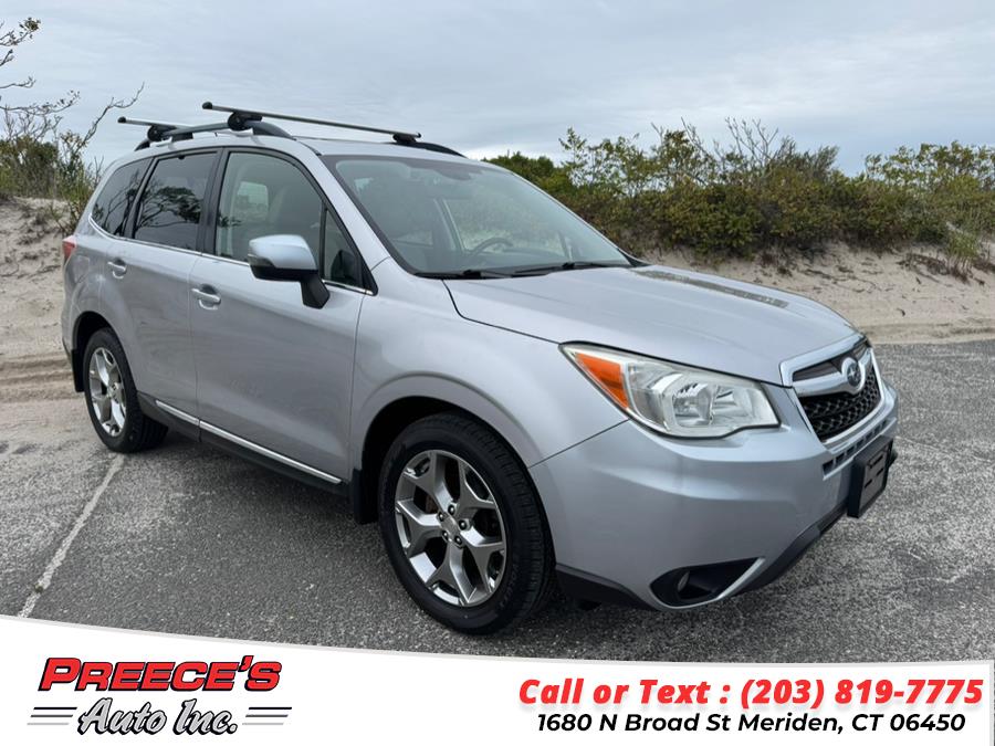 2015 Subaru Forester 4dr CVT 2.5i Touring PZEV, available for sale in Meriden, Connecticut | Preeces Auto Inc. Meriden, Connecticut 2015 Subaru Forester 4dr CVT 2.5i Touring PZEV, available for sale in Meriden, Connecticut | Preeces Auto Inc. Meriden, Connecticut