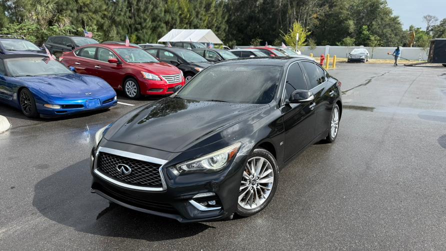 2018 INFINITI Q50 3.0t LUXE RWD, available for sale in Orlando, Florida | Mickeys Driver Mart. Orlando, Florida 2018 INFINITI Q50 3.0t LUXE RWD, available for sale in Orlando, Florida | Mickeys Driver Mart. Orlando, Florida