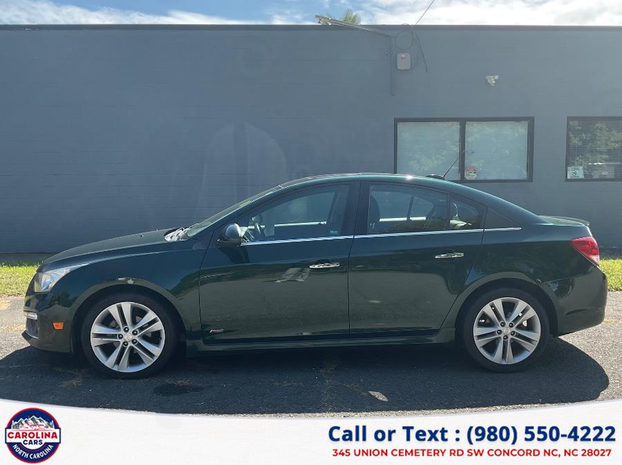 2015 Chevrolet Cruze 4dr Sdn LTZ, available for sale in Concord, North Carolina | Carolina Cars.Org. Concord, North Carolina 2015 Chevrolet Cruze 4dr Sdn LTZ, available for sale in Concord, North Carolina | Carolina Cars.Org. Concord, North Carolina
