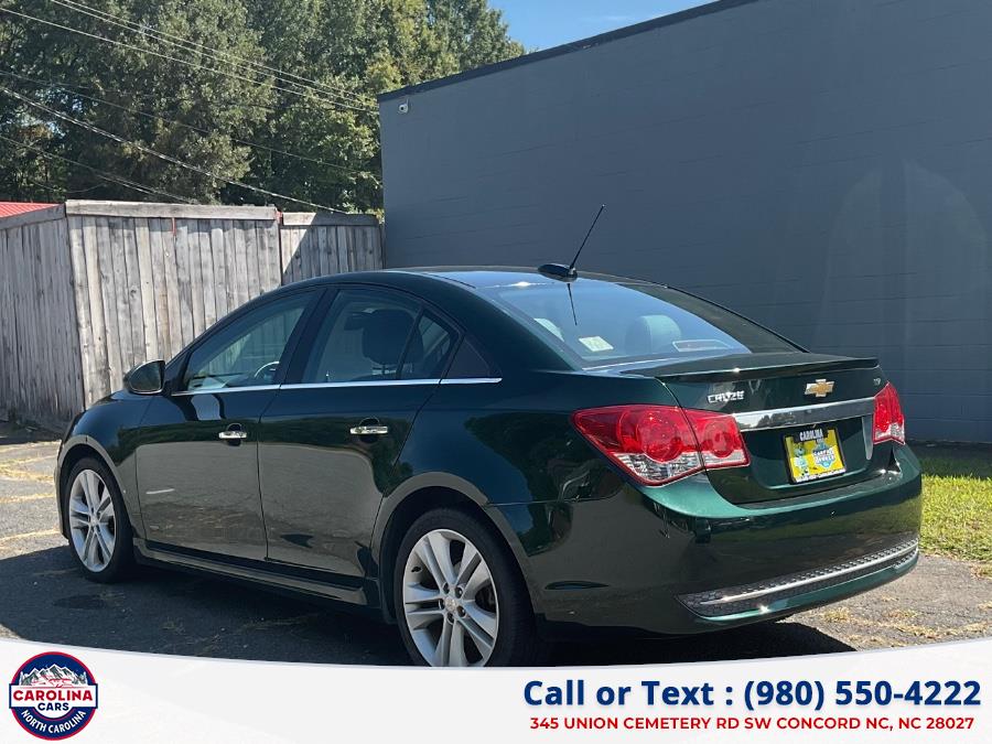 2015 Chevrolet Cruze 4dr Sdn LTZ, available for sale in Concord, North Carolina | Carolina Cars.Org. Concord, North Carolina 2015 Chevrolet Cruze 4dr Sdn LTZ, available for sale in Concord, North Carolina | Carolina Cars.Org. Concord, North Carolina