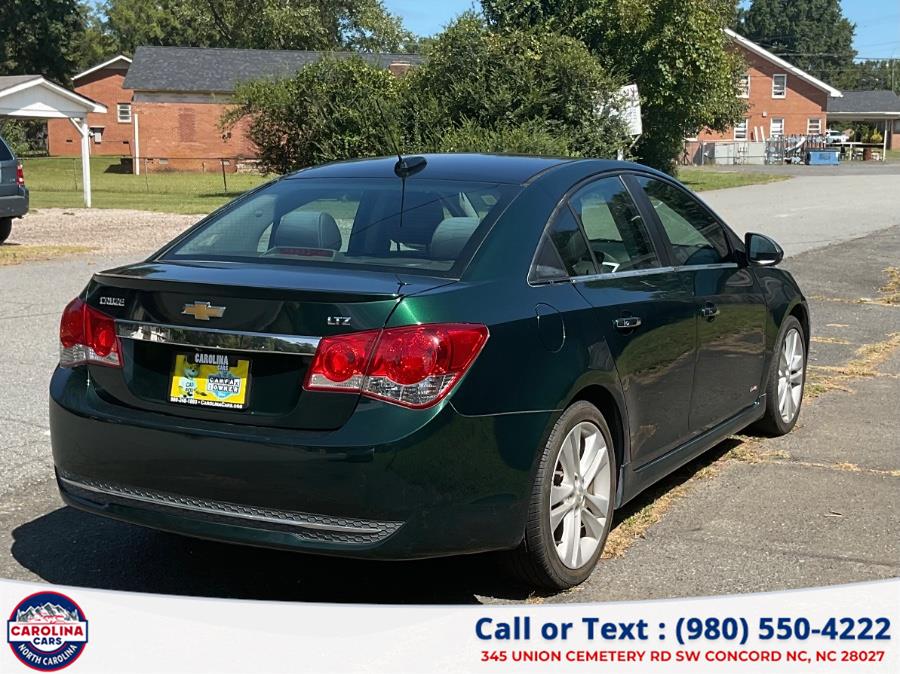 2015 Chevrolet Cruze 4dr Sdn LTZ, available for sale in Concord, North Carolina | Carolina Cars.Org. Concord, North Carolina 2015 Chevrolet Cruze 4dr Sdn LTZ, available for sale in Concord, North Carolina | Carolina Cars.Org. Concord, North Carolina