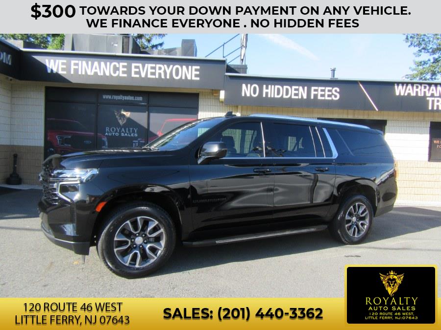 2021 Chevrolet Suburban 4WD 4dr LT, available for sale in Little Ferry, New Jersey | Royalty Auto Sales. Little Ferry, New Jersey 2021 Chevrolet Suburban 4WD 4dr LT, available for sale in Little Ferry, New Jersey | Royalty Auto Sales. Little Ferry, New Jersey