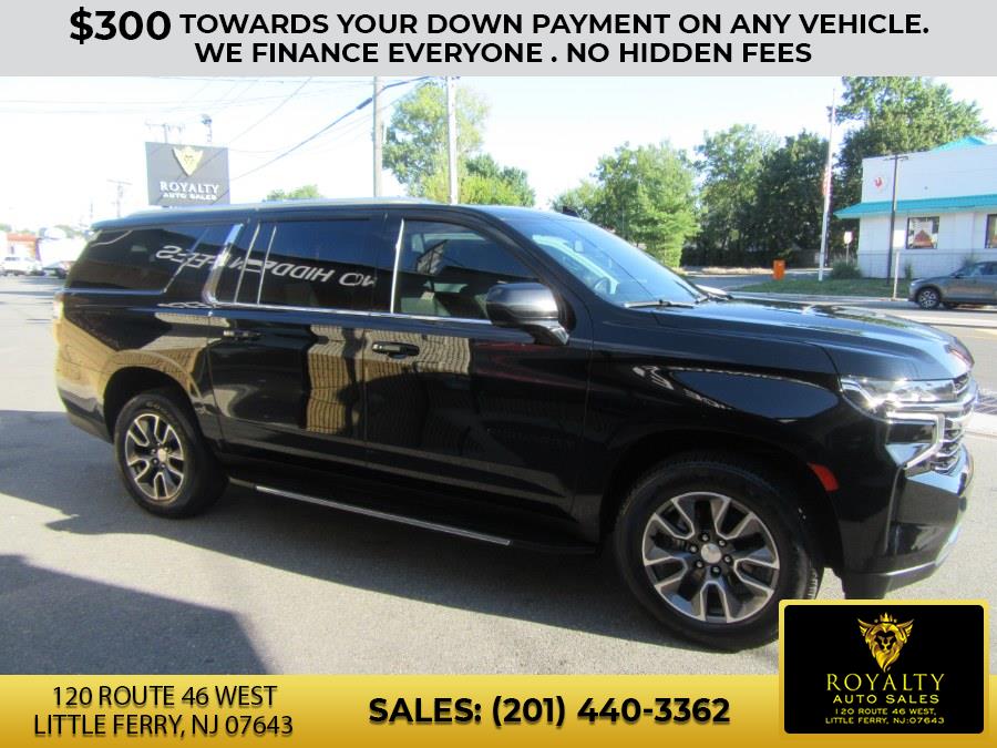 2021 Chevrolet Suburban 4WD 4dr LT, available for sale in Little Ferry, New Jersey | Royalty Auto Sales. Little Ferry, New Jersey 2021 Chevrolet Suburban 4WD 4dr LT, available for sale in Little Ferry, New Jersey | Royalty Auto Sales. Little Ferry, New Jersey