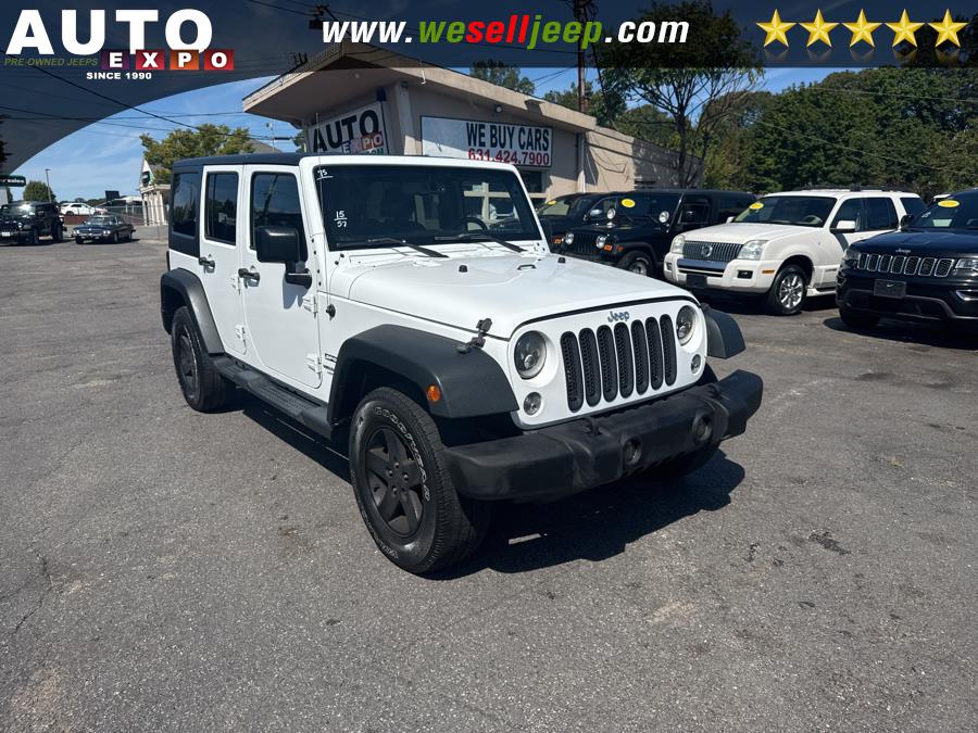 2015 Jeep Wrangler Unlimited 4WD 4dr Sport, available for sale in Huntington, New York | Auto Expo. Huntington, New York 2015 Jeep Wrangler Unlimited 4WD 4dr Sport, available for sale in Huntington, New York | Auto Expo. Huntington, New York