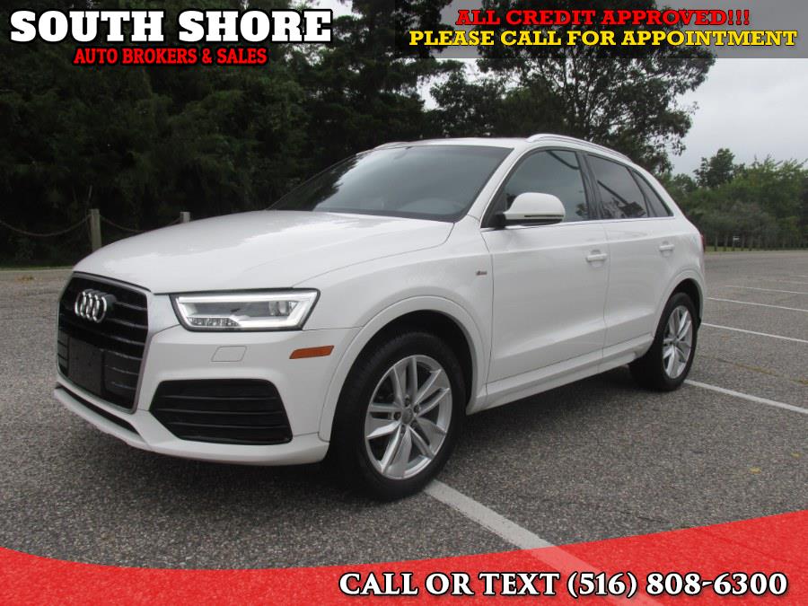 2018 Audi Q3 2.0 TFSI Premium Plus quattro AWD, available for sale in Massapequa, New York | South Shore Auto Brokers & Sales. Massapequa, New York 2018 Audi Q3 2.0 TFSI Premium Plus quattro AWD, available for sale in Massapequa, New York | South Shore Auto Brokers & Sales. Massapequa, New York