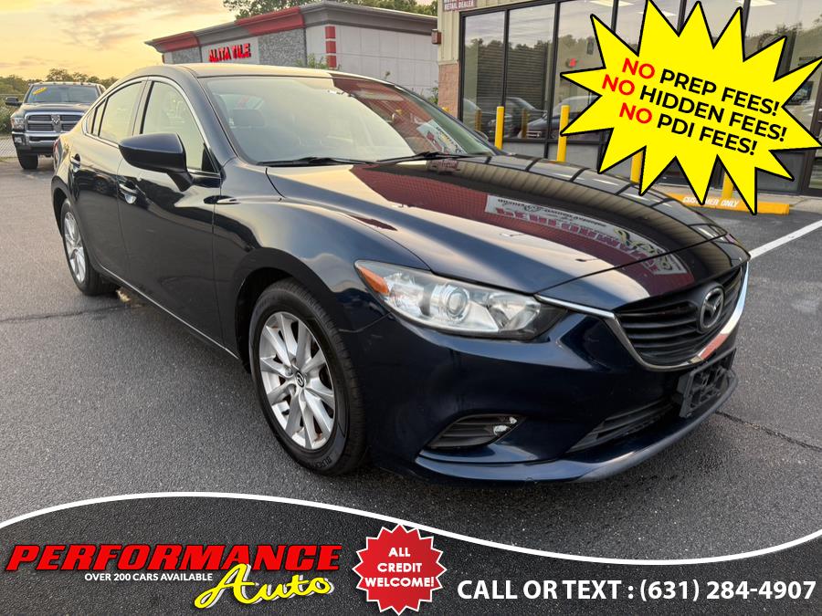 2015 Mazda Mazda6 4dr Sdn Auto i Sport, available for sale in Bohemia, New York | Performance Auto Inc. Bohemia, New York 2015 Mazda Mazda6 4dr Sdn Auto i Sport, available for sale in Bohemia, New York | Performance Auto Inc. Bohemia, New York