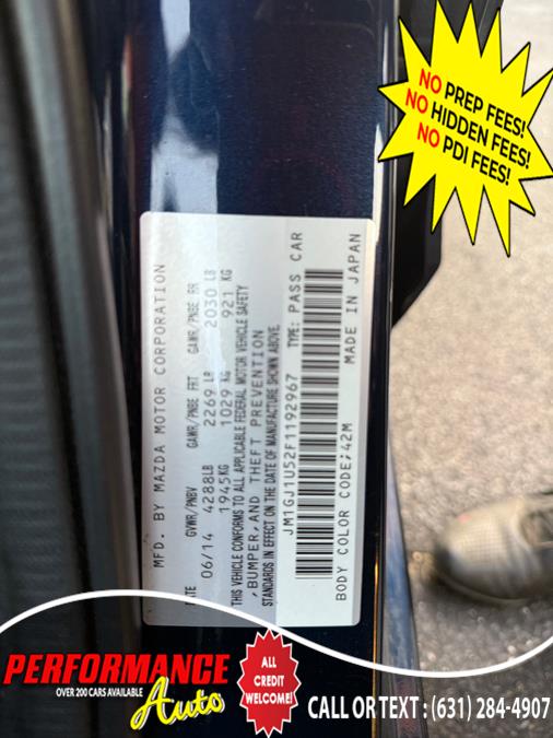 2015 Mazda Mazda6 4dr Sdn Auto i Sport, available for sale in Bohemia, New York | Performance Auto Inc. Bohemia, New York 2015 Mazda Mazda6 4dr Sdn Auto i Sport, available for sale in Bohemia, New York | Performance Auto Inc. Bohemia, New York