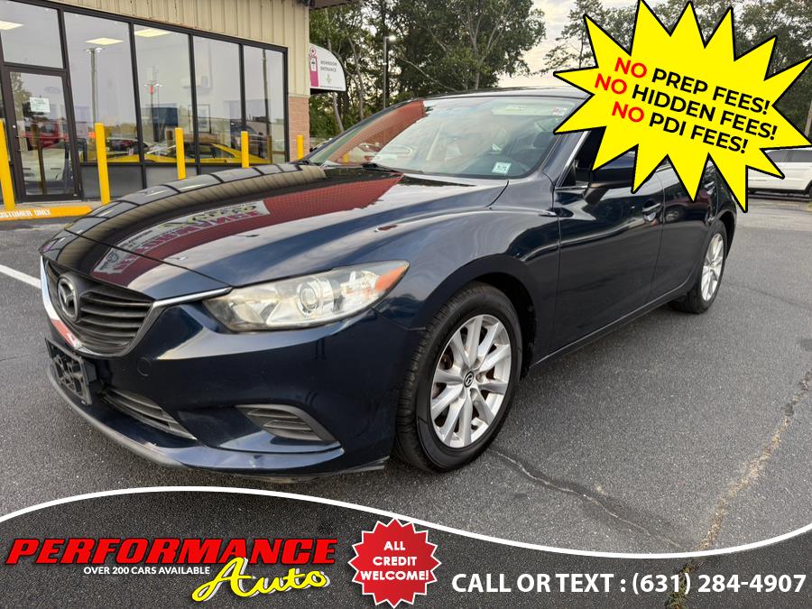 2015 Mazda Mazda6 4dr Sdn Auto i Sport, available for sale in Bohemia, New York | Performance Auto Inc. Bohemia, New York 2015 Mazda Mazda6 4dr Sdn Auto i Sport, available for sale in Bohemia, New York | Performance Auto Inc. Bohemia, New York
