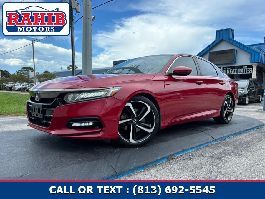2018 Honda Accord Sedan Sport 1.5T CVT, available for sale in Winter Park, Florida | Rahib Motors. Winter Park, Florida 2018 Honda Accord Sedan Sport 1.5T CVT, available for sale in Winter Park, Florida | Rahib Motors. Winter Park, Florida